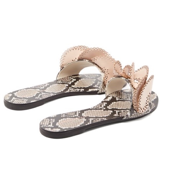Sophia Webster | Shoes | Sophia Webster Soleil Snake Print Leather 
